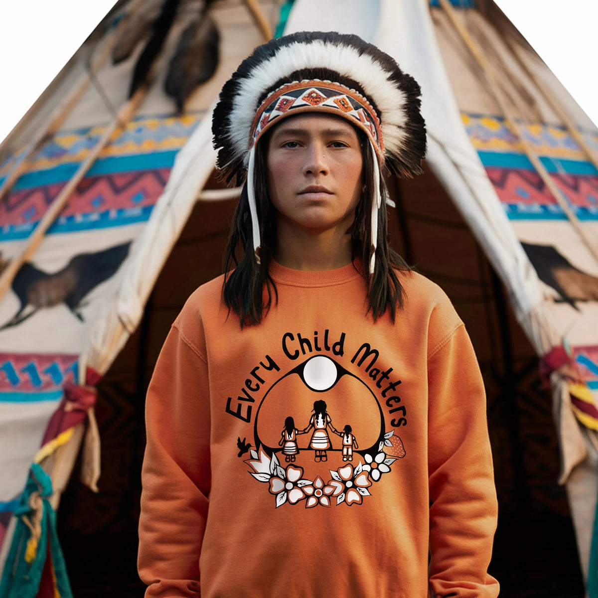 Every Child Matters Native Children For Orange Shirt Day Unisex T-shirt/Hoodie/Sweatshirt 288