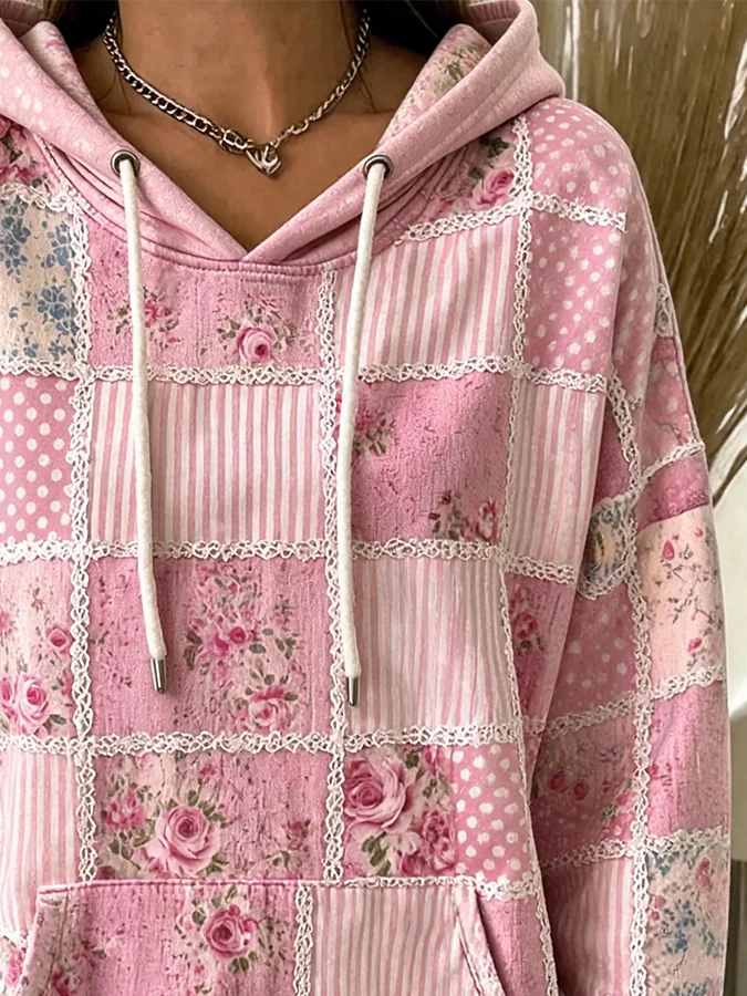 Women'S Casual Printed Sweatshirt