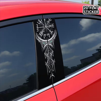 Car B-Pillar Sticker Set – Decorative Auto Decals