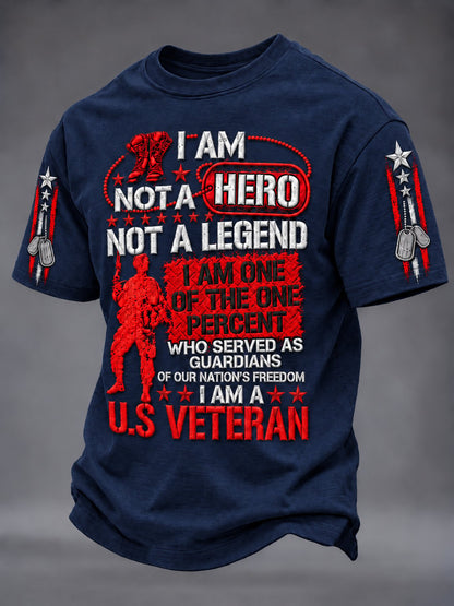 Men's Veterans Day Print Short-Sleeve T-Shirt