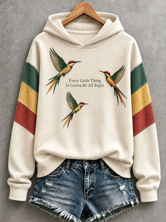 Women's Every Little Thing Is Gonna Be All Right Hoodie