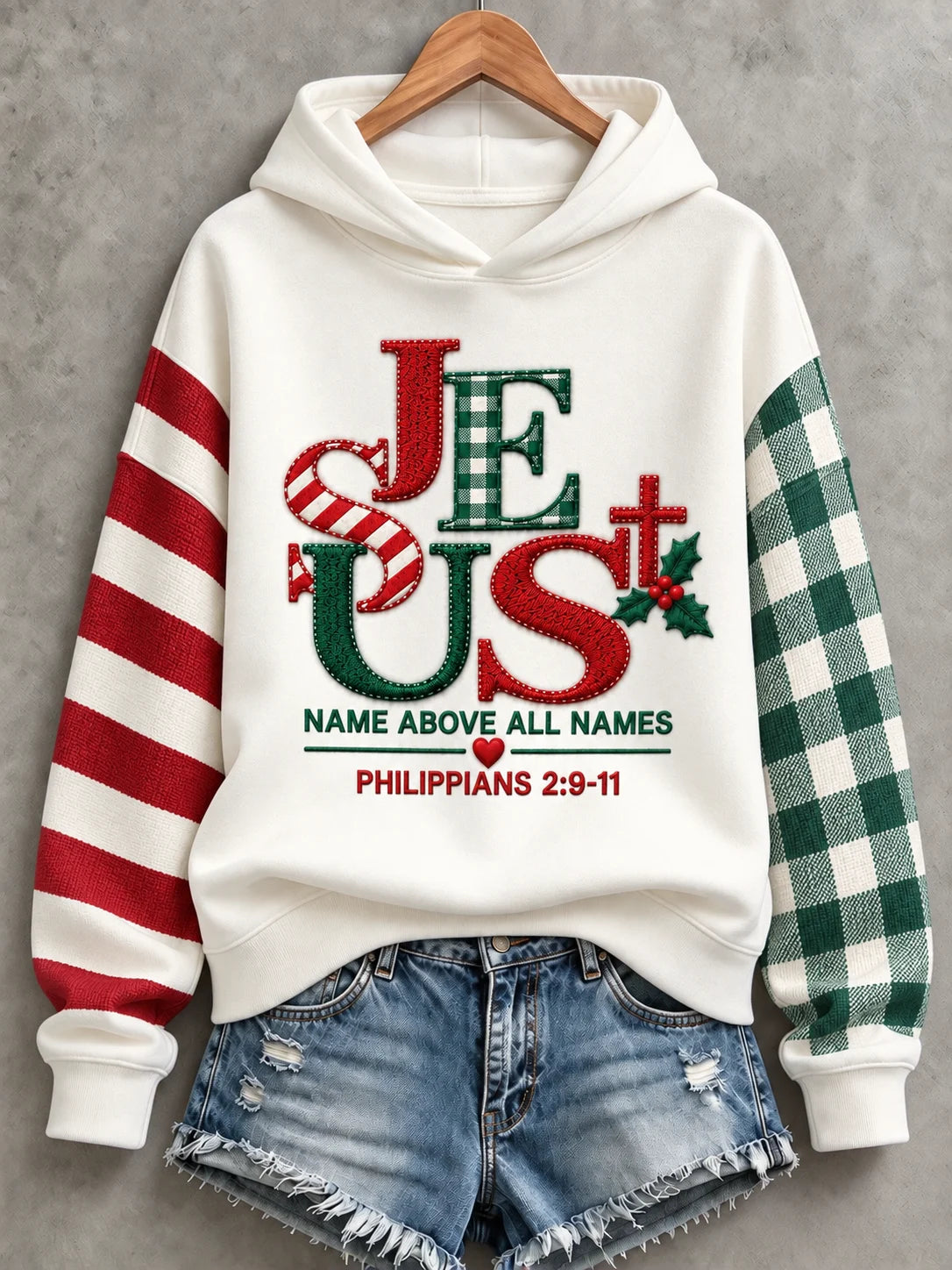 Women's Casual Christmas Print Long-Sleeve Sweatshirt