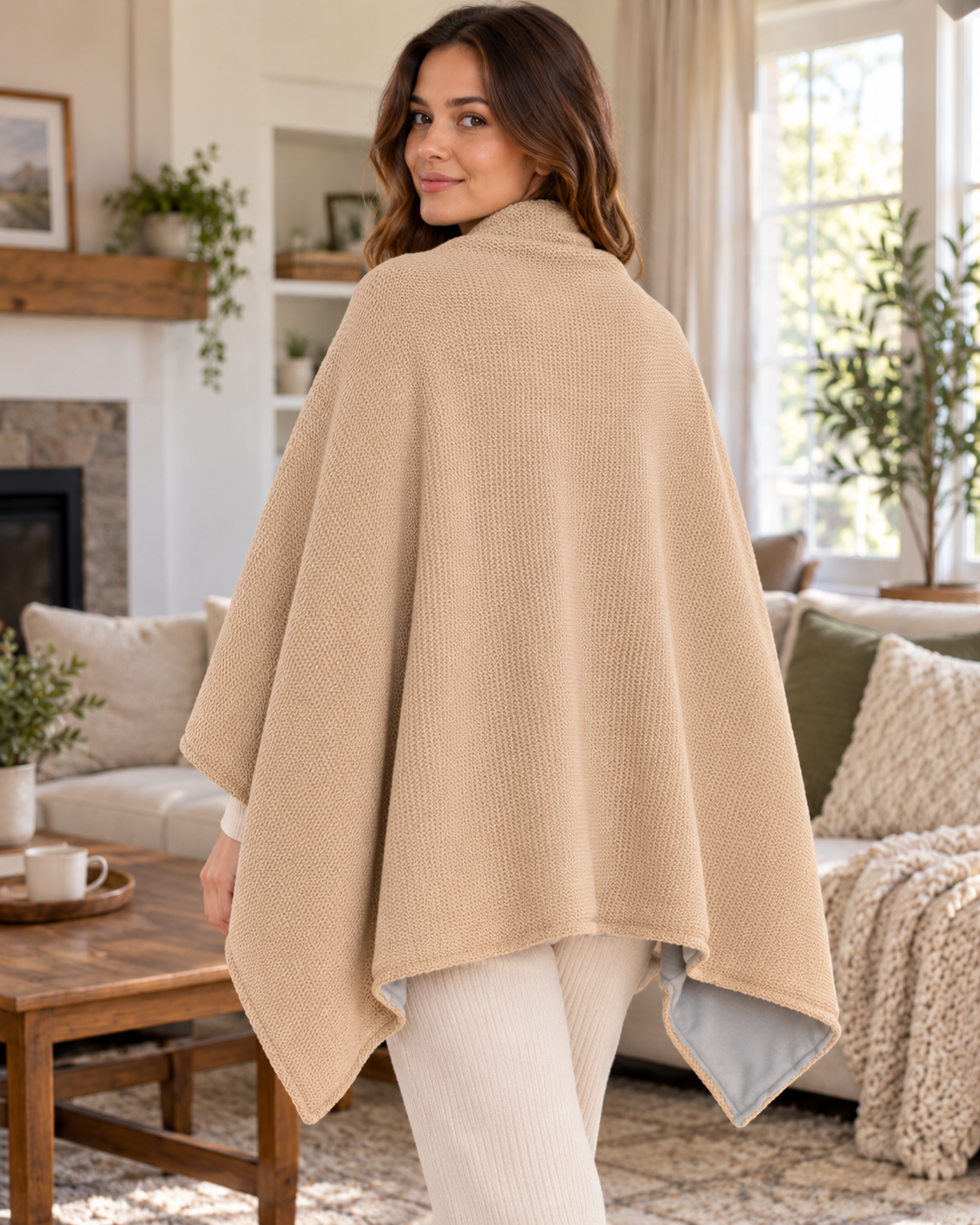 EverCozy™ Portable Heated Shawl Blanket