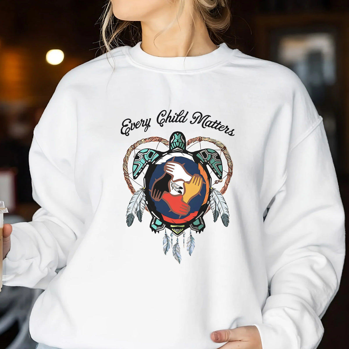 Unity for the Future of Indigenous Children Strength of the Turtle Island Unisex T-shirt/Hoodie/Sweatshirt