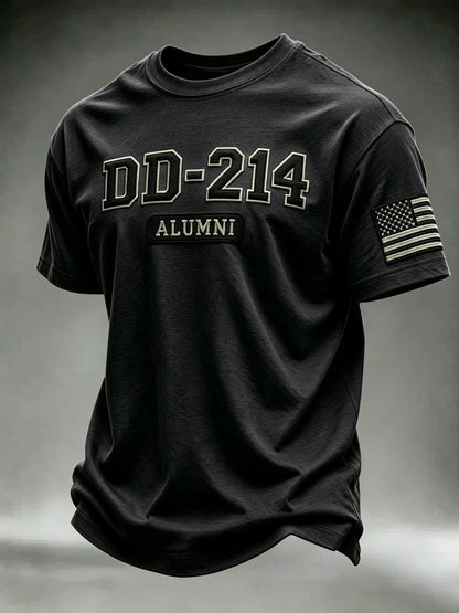 Men's Veteran Pride DD-214 Printed T-shirt