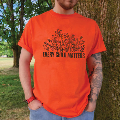 Every Child Matters – Blooming Hope Orange Shirt Day Native American Unisex T-shirt/Hoodie/Sweatshirt