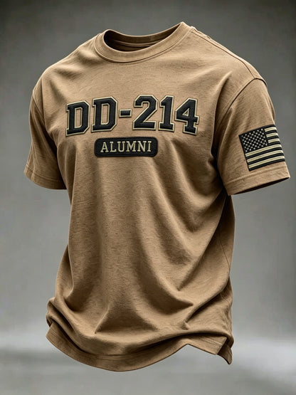 Men's Veteran Pride DD-214 Printed T-shirt