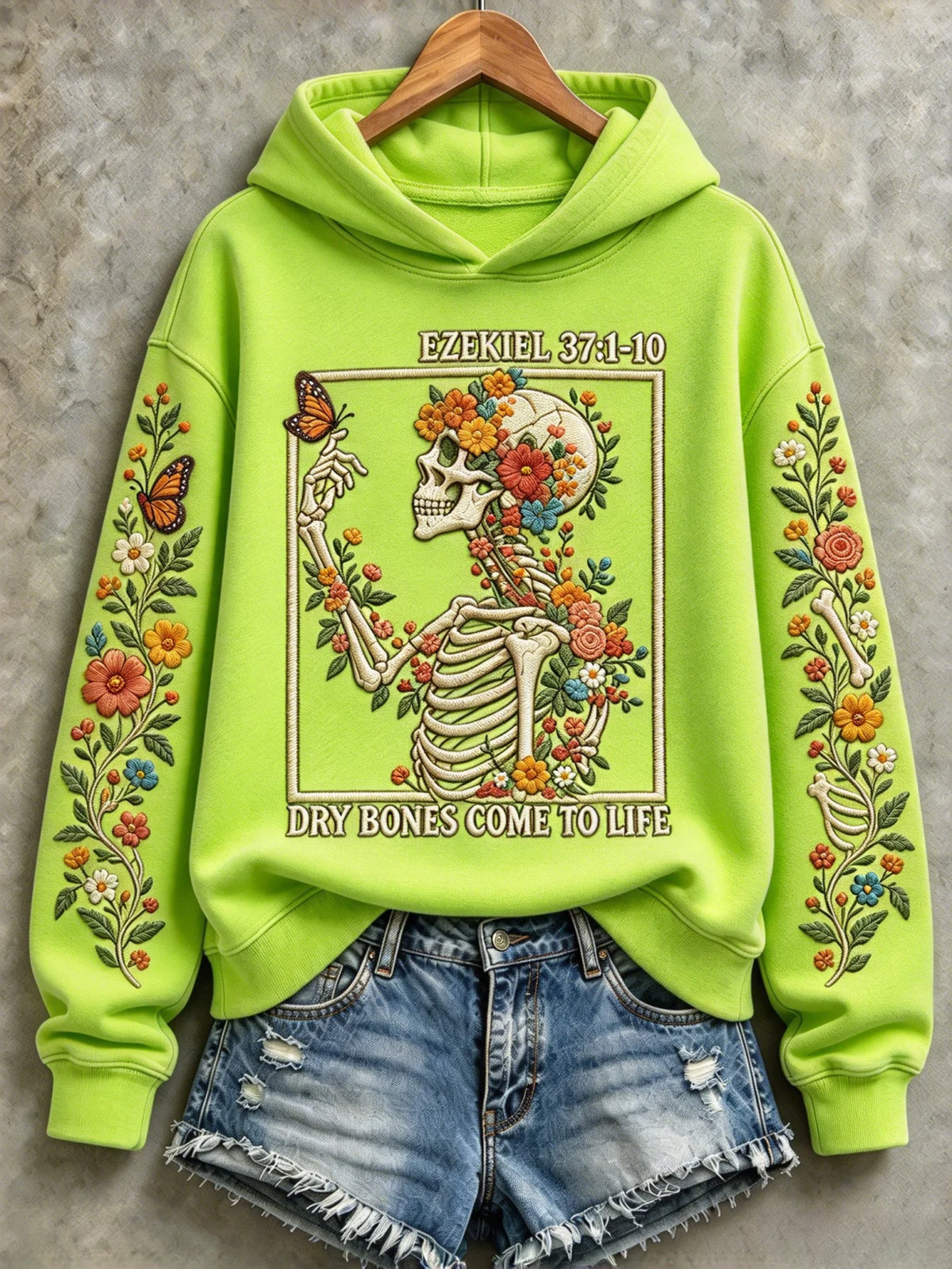 Women's Halloween Creepy Dolls Printed Sweatshirt