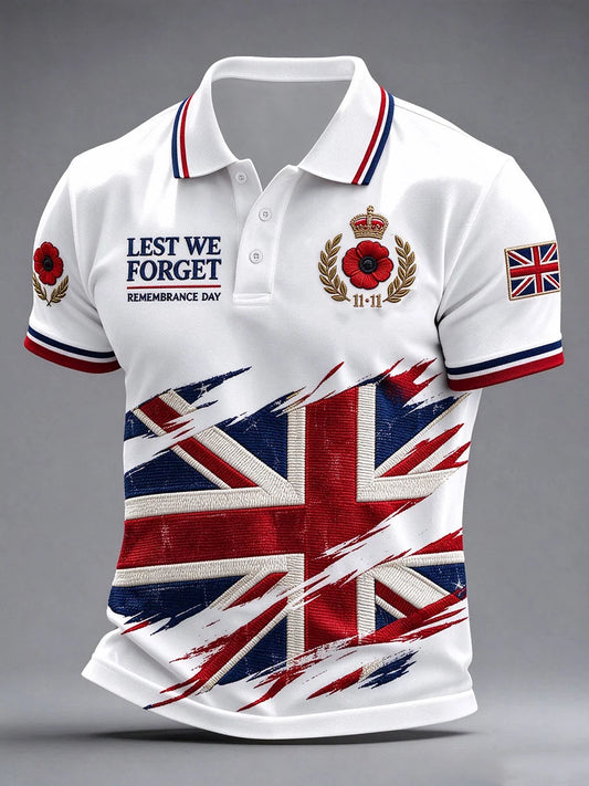 Men's Lest We Forget Print Shirt