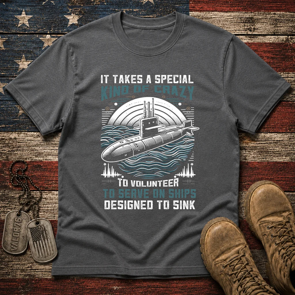 Navy Submarine Classic Tee