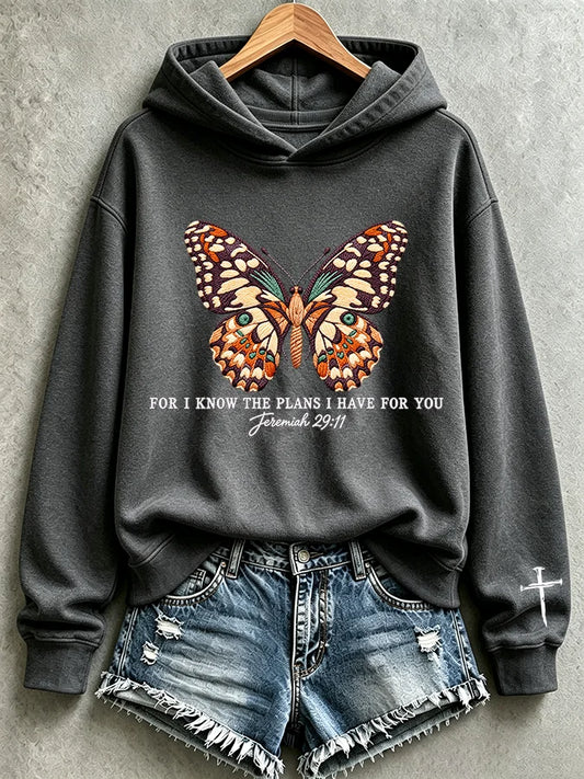 Women's Casual Printed Long-Sleeve Sweatshirt