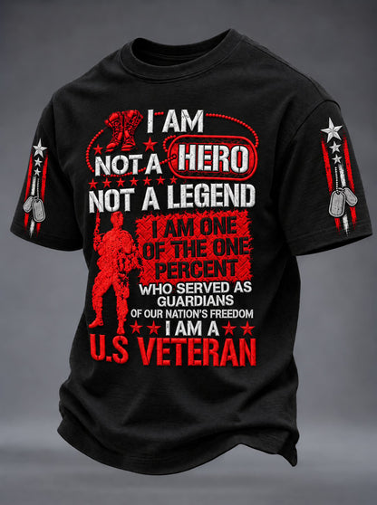 Men's Veterans Day Print Short-Sleeve T-Shirt