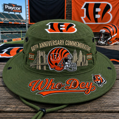 🇺🇸 Last Day Promo: 49% OFF🐯Wh🏈Dey 60th Anniversary Commemorative Boonie Hat🏈
