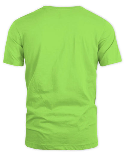Native American Dancers Shirt | Indigenous Powwow Regalia T-Shirt | Tribal Pride Cultural Graphic Tee | First Nations Heritage Gift - Unisex Standard T-Shirt - lime - back
