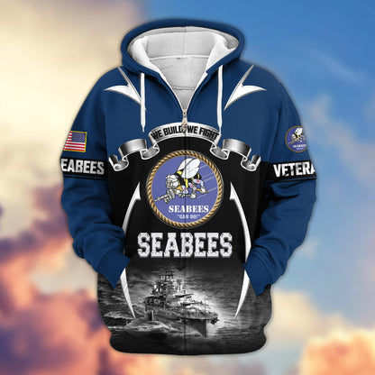 Premium US Veterans Zip Up Hoodie ATTN150821, Gifts For US Veterans, Gifts On Father's Day, Veterans Day.