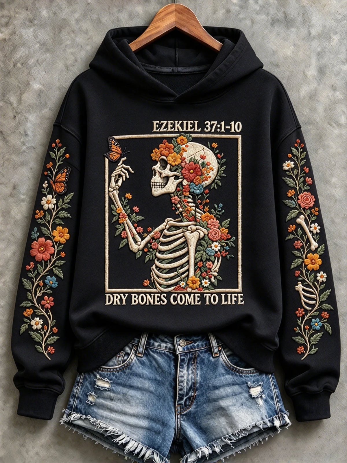Women's Halloween Creepy Dolls Printed Sweatshirt