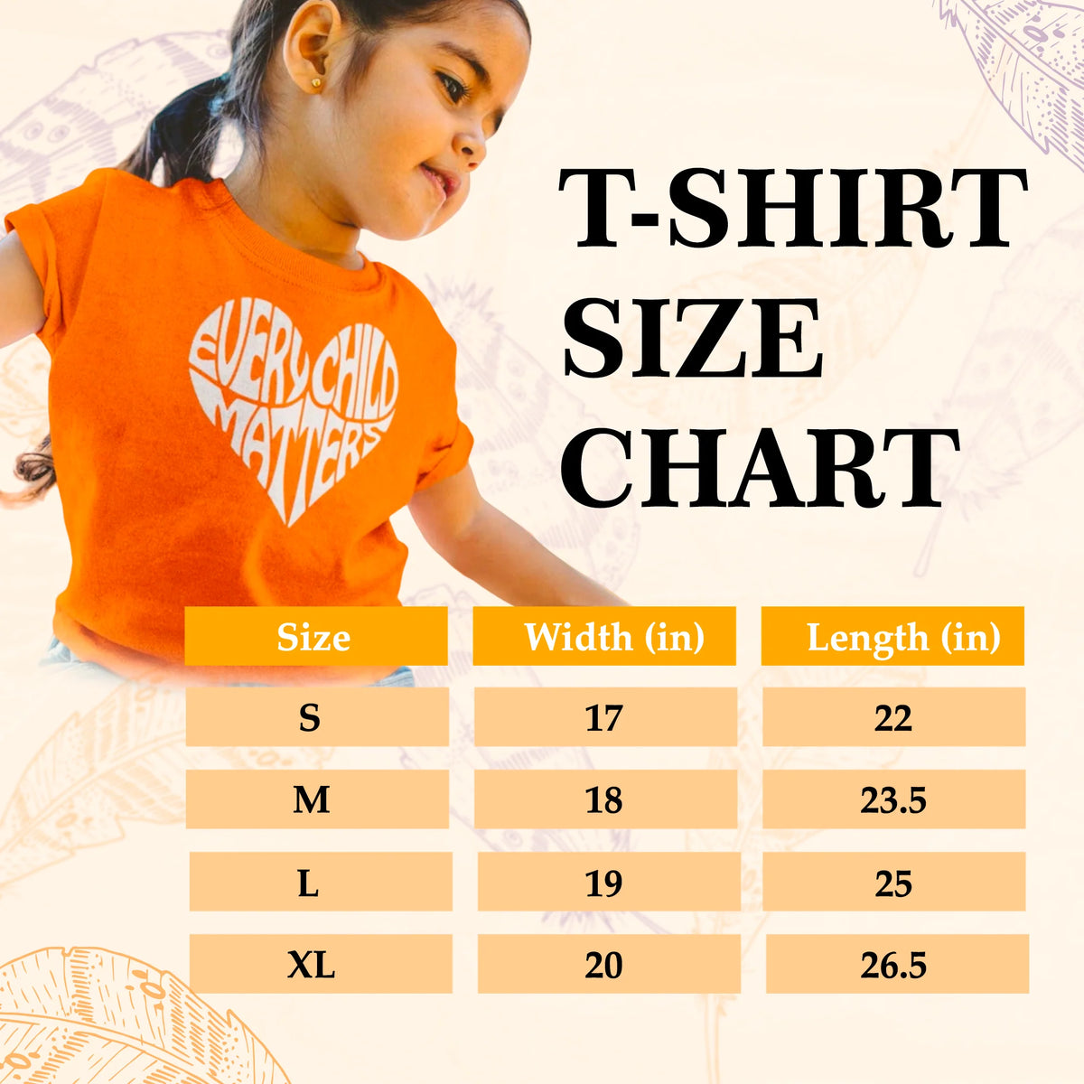 Every Child Matters Paws Of Heart Native American Unisex T-shirt/Hoodie/Sweatshirt