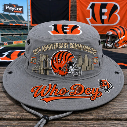 🇺🇸 Last Day Promo: 49% OFF🐯Wh🏈Dey 60th Anniversary Commemorative Boonie Hat🏈