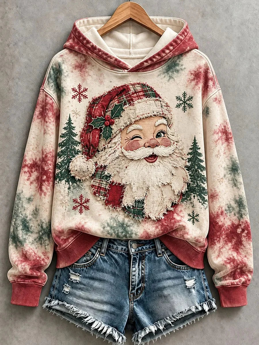 Women's Casual Christmas Print Long-Sleeve Sweatshirt