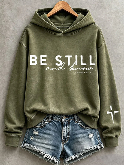 Women's Be Still And Know Hoodie