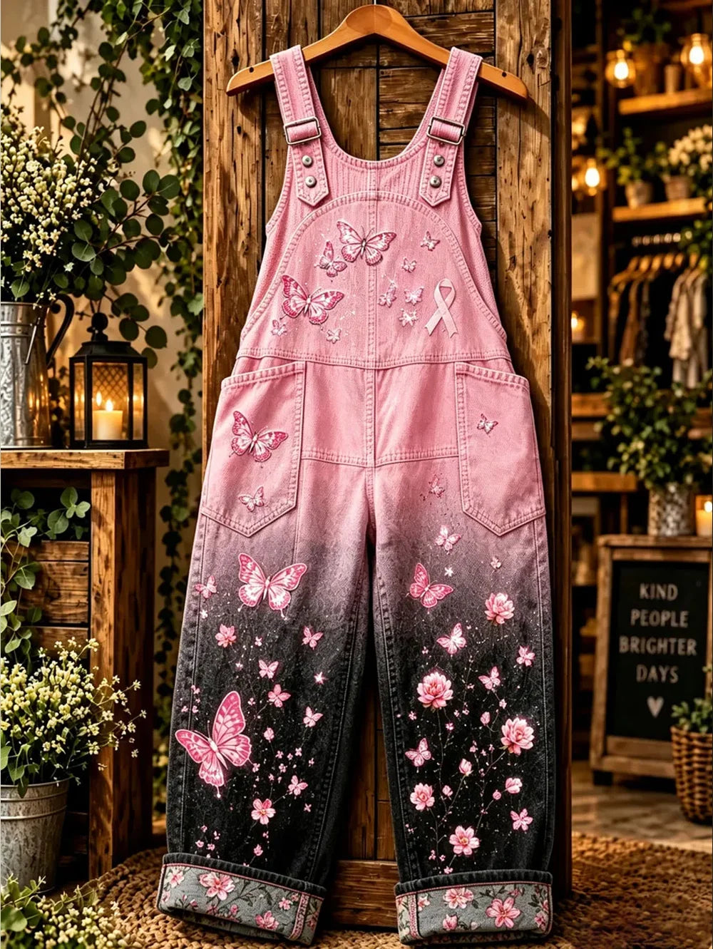 Women's Casual Printed Overalls