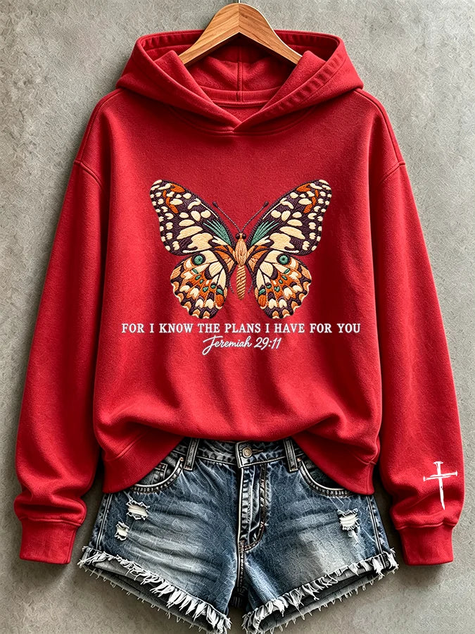 Women's Casual Printed Long-Sleeve Sweatshirt