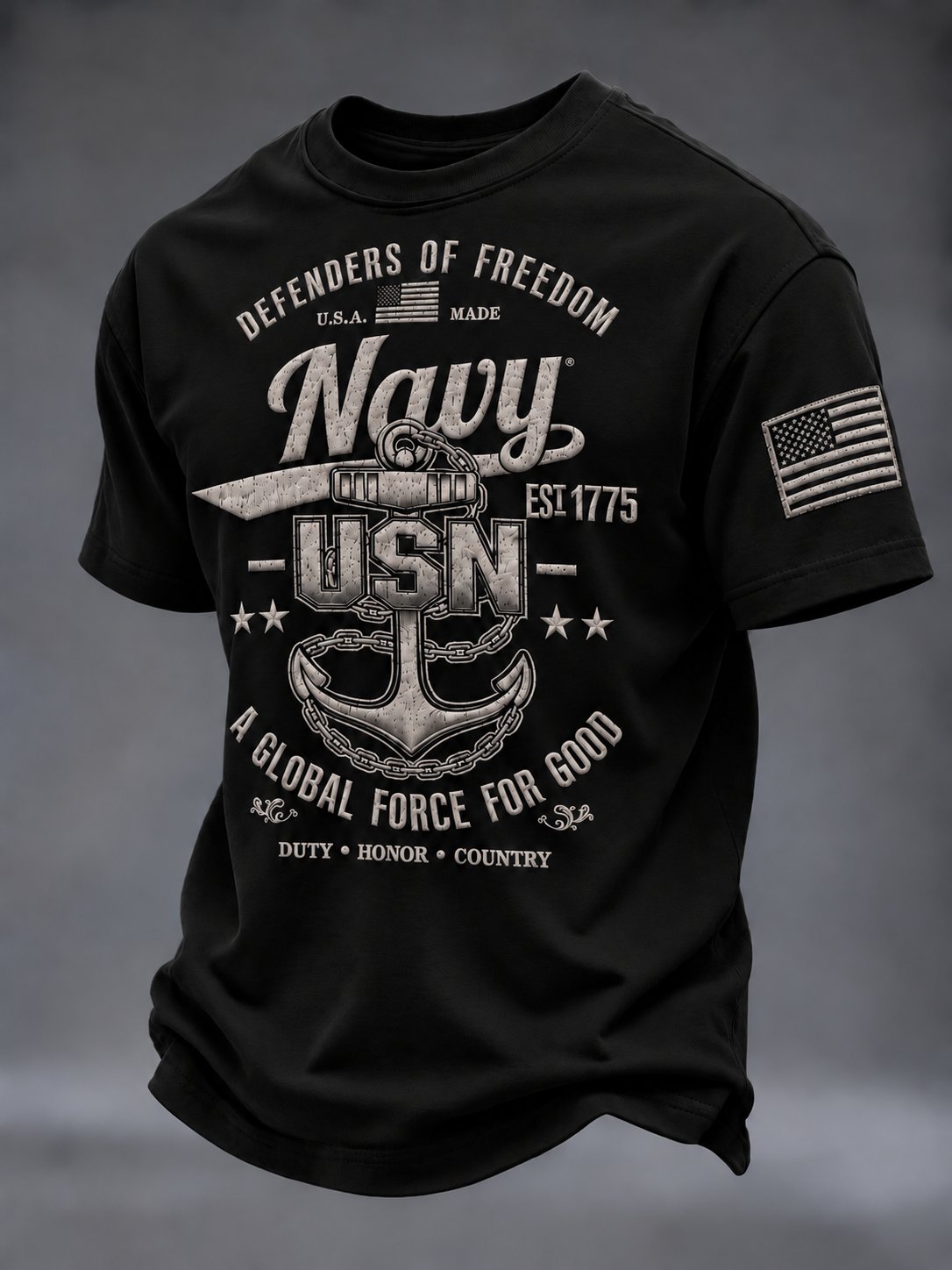 Men's Veterans Day Print Short-Sleeve T-Shirt