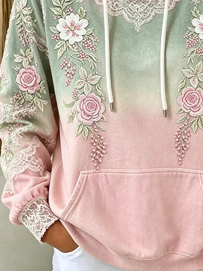 Women'S Casual Printed Sweatshirt