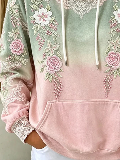 Women'S Casual Printed Sweatshirt