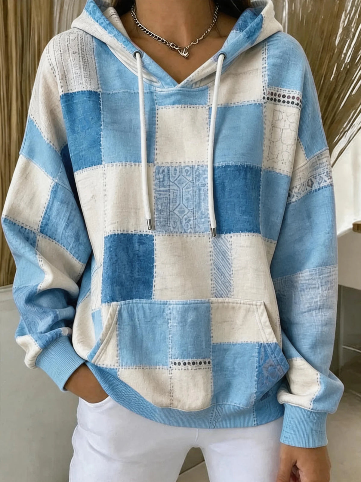 Women's Casual Print Hoodie