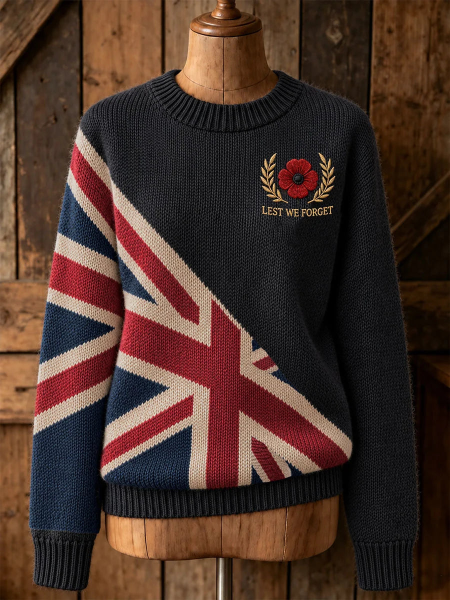 Women's Remembrance Day Long-sleeved Sweater
