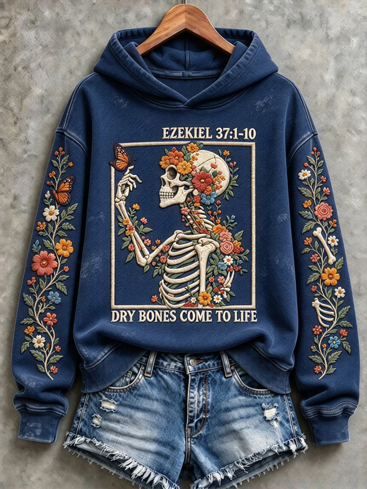 Women's Halloween Creepy Dolls Printed Sweatshirt