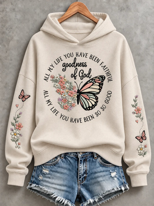 Women's Faith Printed Hoodie