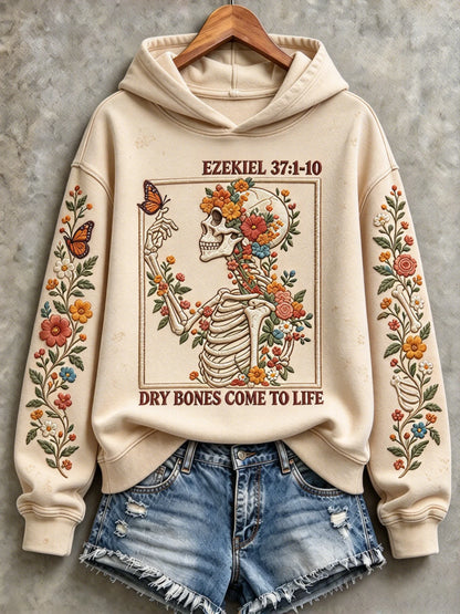 Women's Halloween Creepy Dolls Printed Sweatshirt