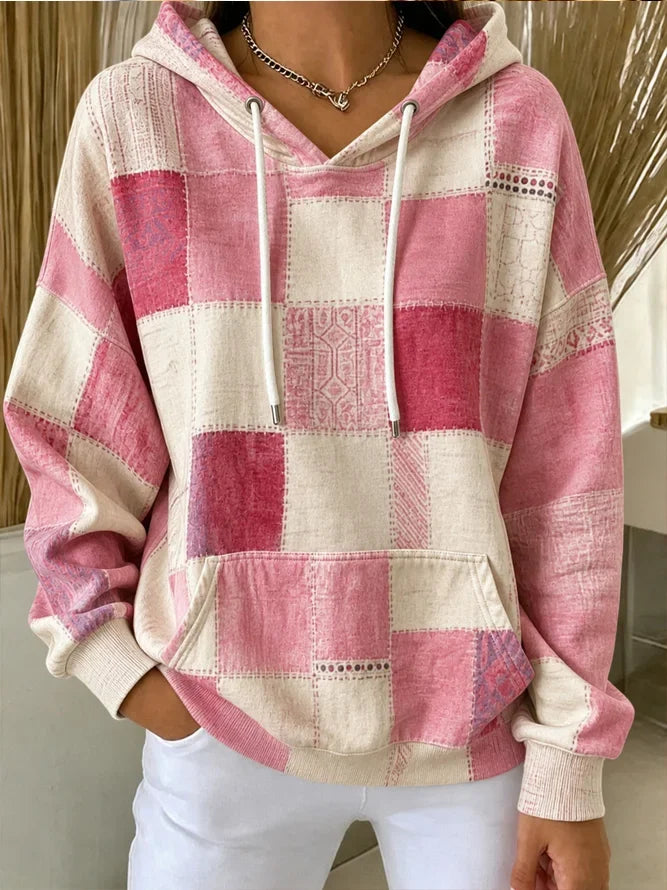 Women's Casual Print Hoodie