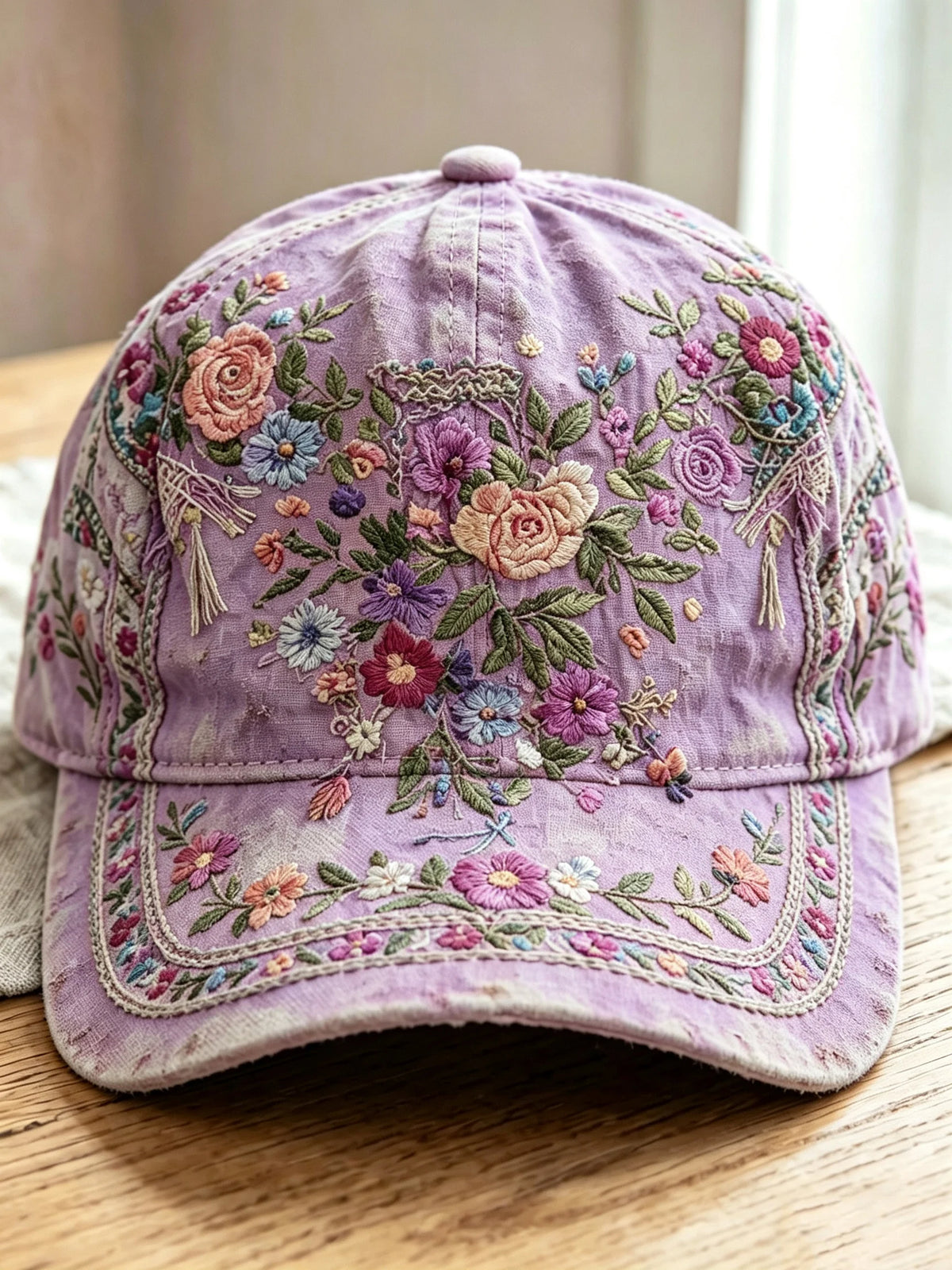 Floral Print Hat (Unisex)