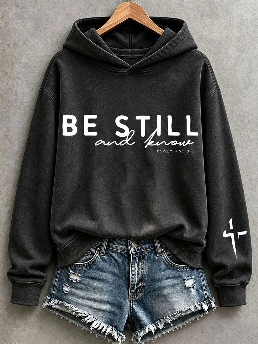 Women's Be Still And Know Hoodie