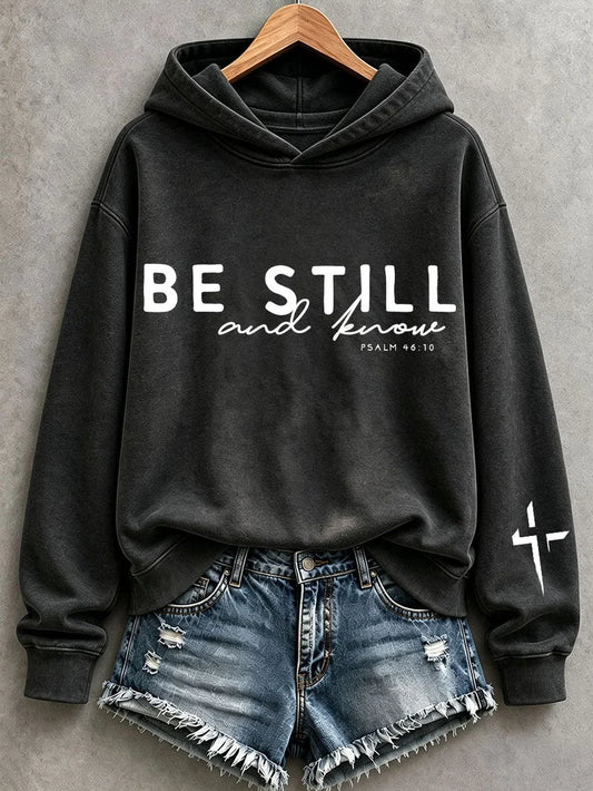 Women's Be Still And Know Hoodie