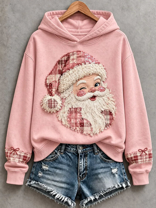 Women's Christmas Printed Hoodie