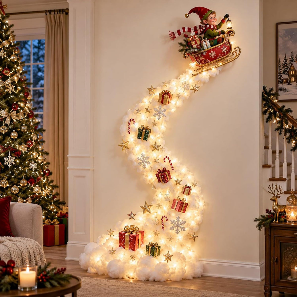 ✨Christmas Magic Trail Wall Light - A Little Christmas Magic Right on Your Wall✨