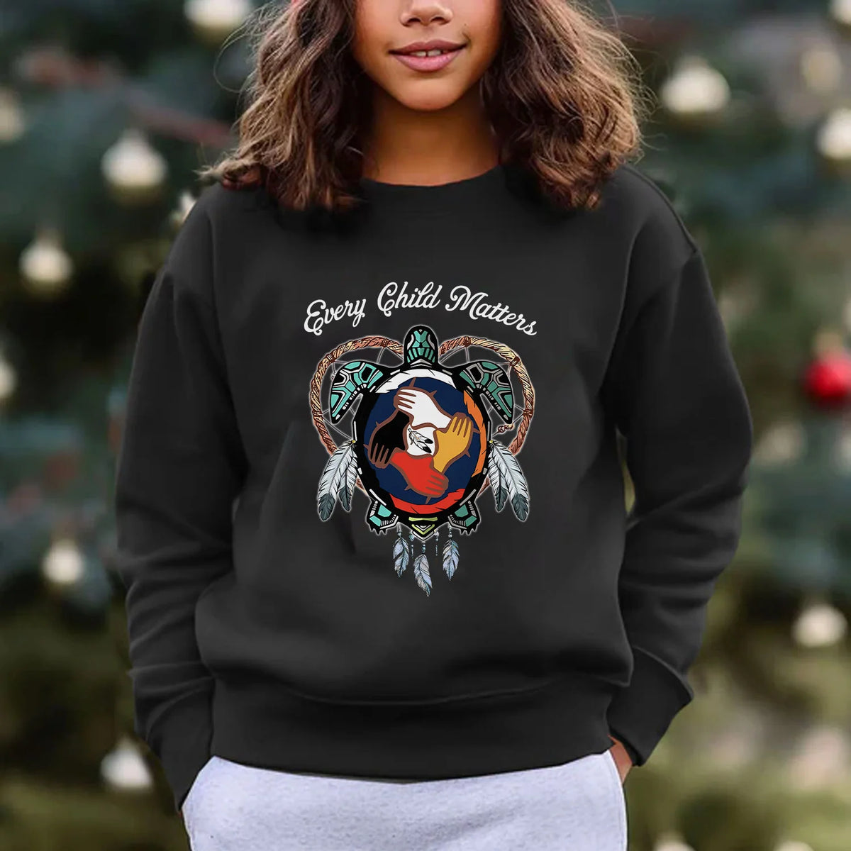 Unity for the Future of Indigenous Children Strength of the Turtle Island Unisex T-shirt/Hoodie/Sweatshirt