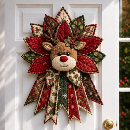 🎅🎄Beginner-Friendly Oversized Christmas Character Quilted Door Hanger Sewing Kit | Complete Kit with All Tools & Step-by-Step Guide Included 💕