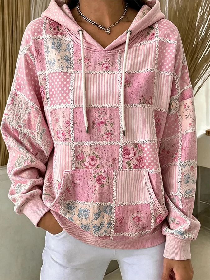 Women'S Casual Printed Sweatshirt