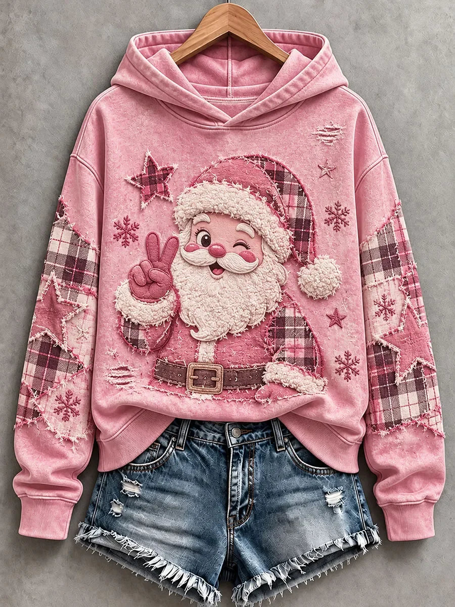 Women's Christmas Printed Hoodie