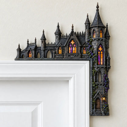 Door Frame Corner Decor – Whimsical Animal & Gothic Castle Designs