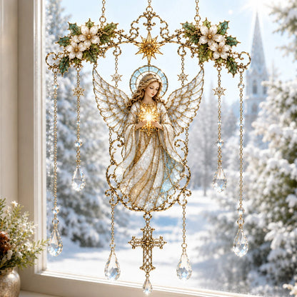 🔥 Last Day: 50% Off – 🌈 Faith-Inspired Acrylic Sun Catcher