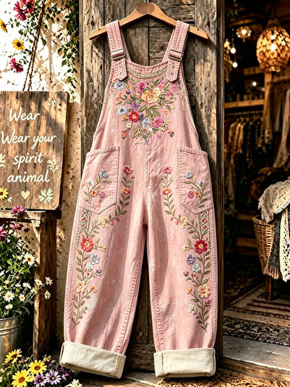 Women's Floral Print Jumpsuit