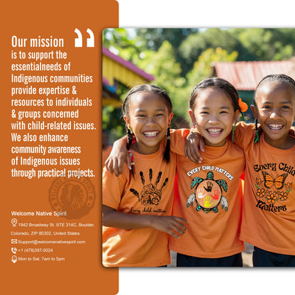 Every Child Matters Orange Shirt Day Unisex T-shirt/Hoodie/Sweatshirt