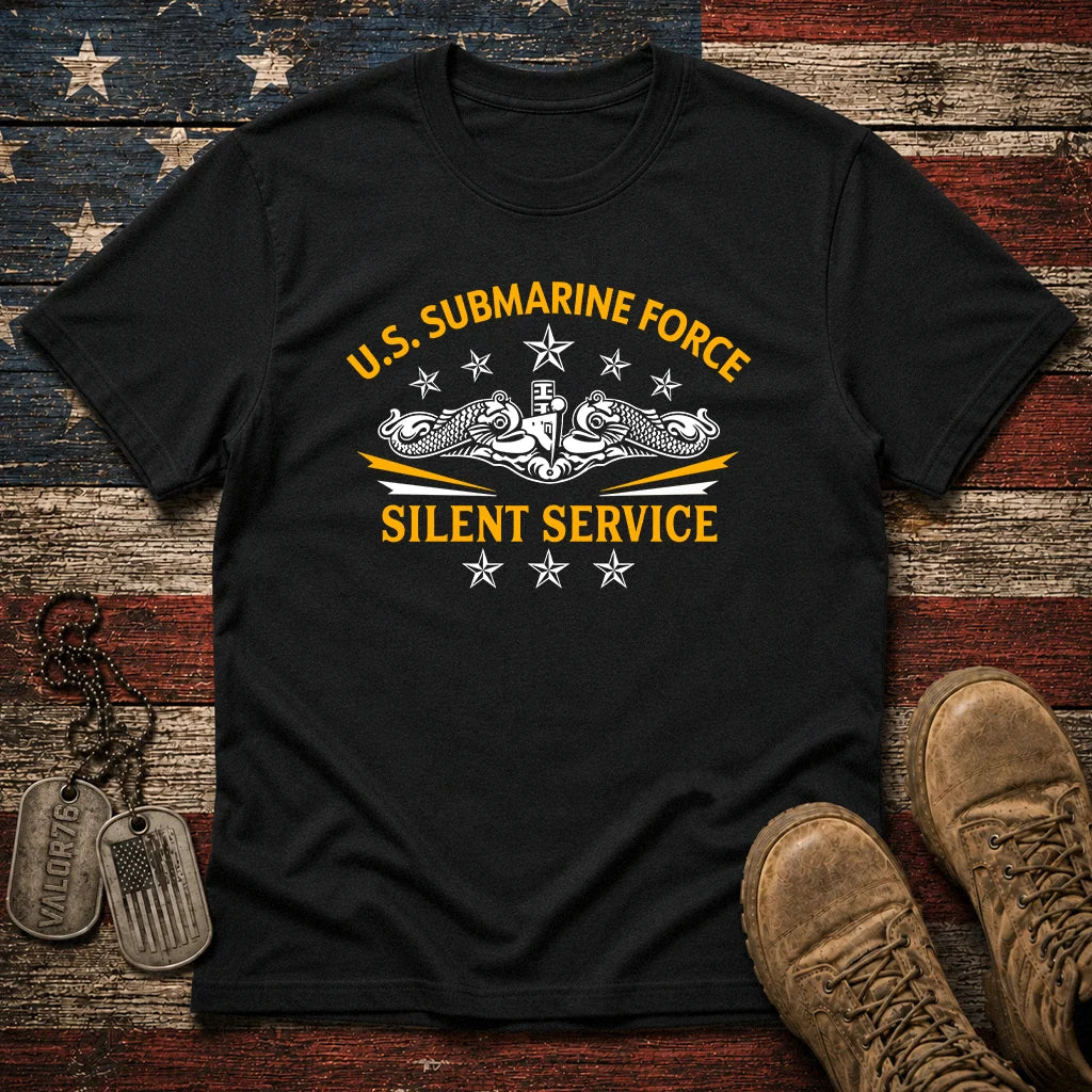 Submarine Force Silent Service Classic Tee
