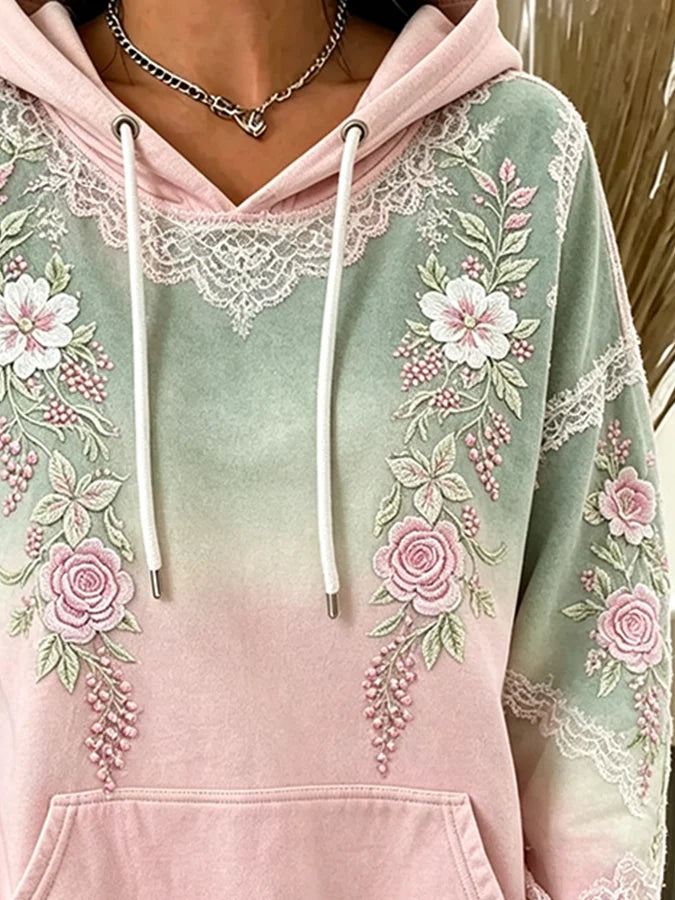 Women'S Casual Printed Sweatshirt